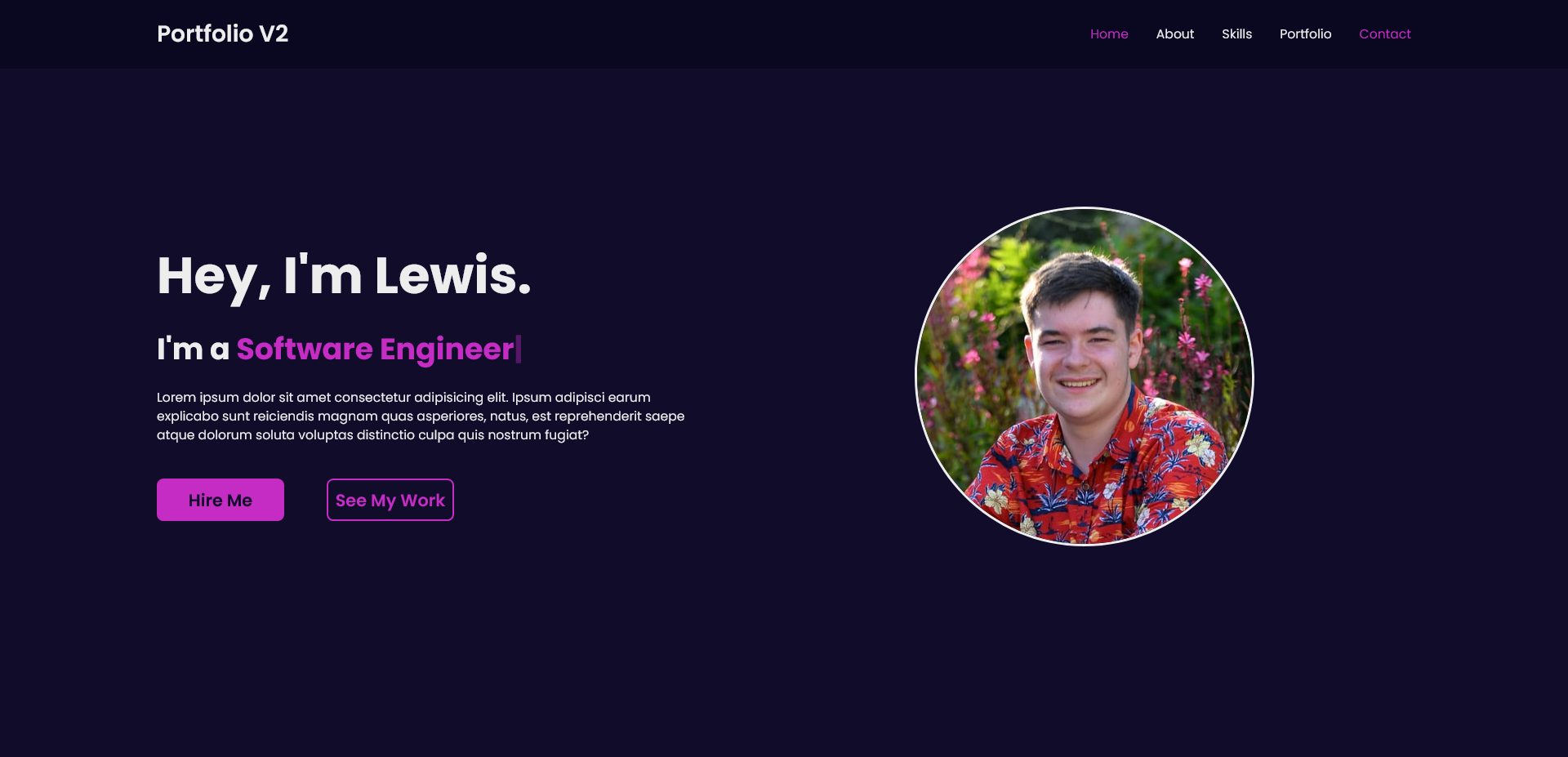portfolio website